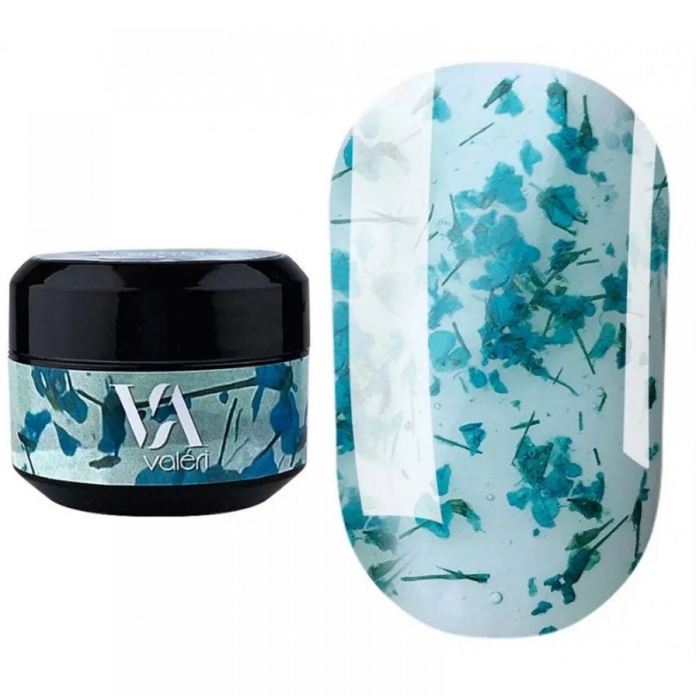 Гель с сухоцветами Valer Flower garden gel №1, 5 мл