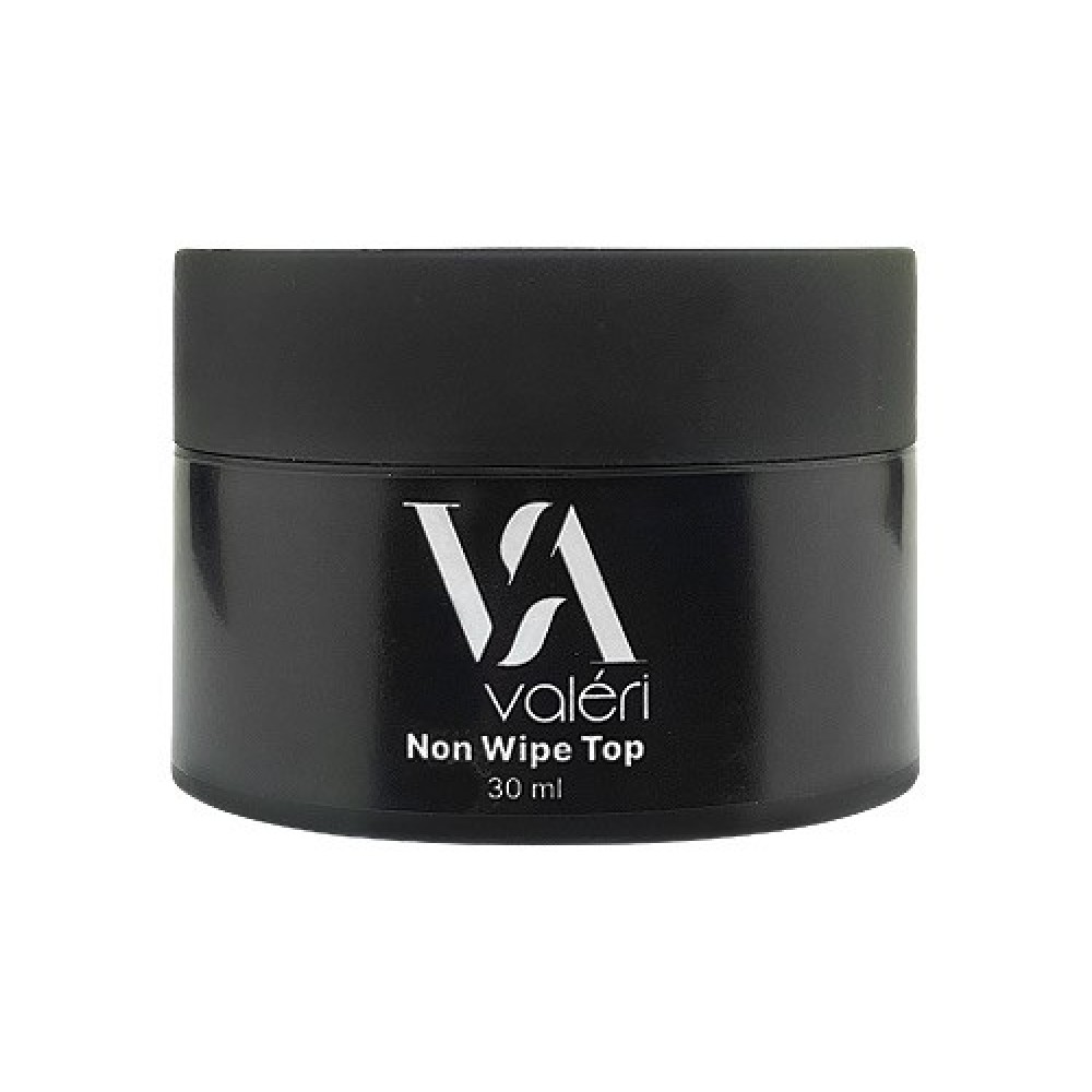 Топ для гель-лака без липкого слоя Valeri Top Non Wipe No UV-filters без УФ фильтра, 30 мл