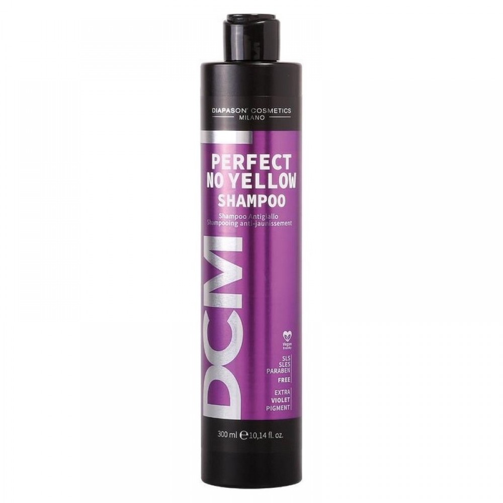 Антижелтый шампунь для волос DCM Perfect No Yellow Shampoo, 300 мл
