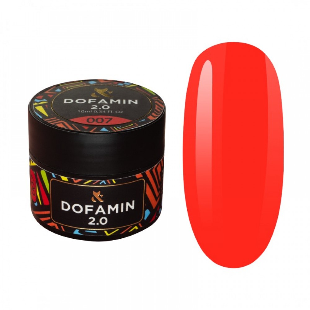 Цветное базовое покрытие F.O.X Base Dofamin 2.0 007, 10 ml