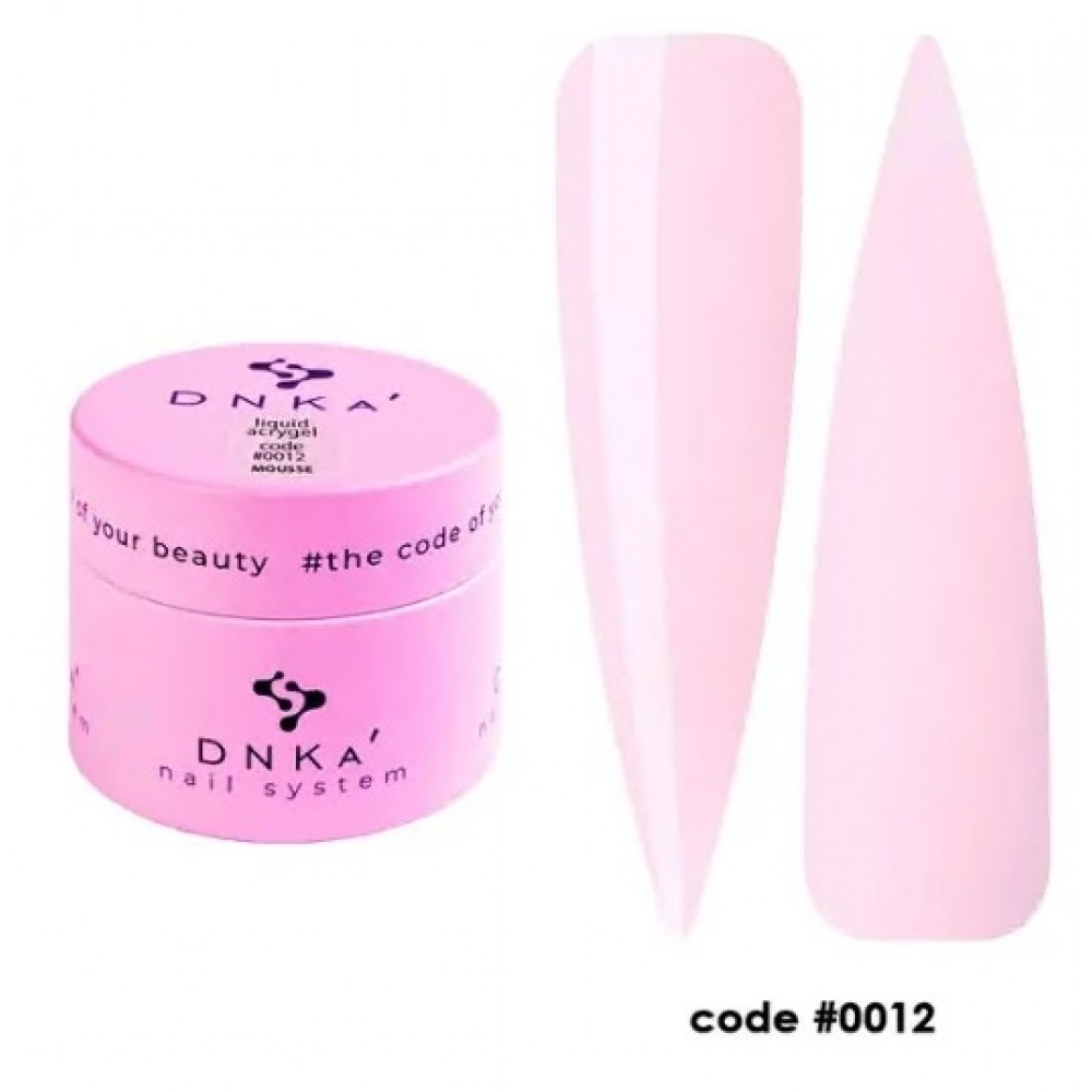 Жидкий гель в банке Liquid Acrygel DNKa, 15 ml #0012 Mousse