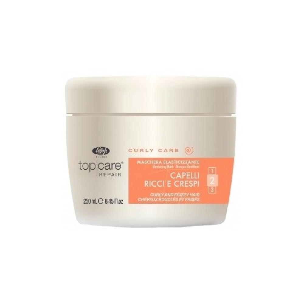 Маска для надання еластиності кучерявому волоссю LISAP Top Care Repair Curly Care Elasticising mask, 250 мл