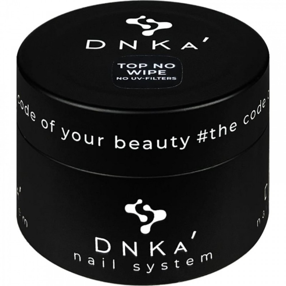 Топ для гель-лака Top Non Wipe DNKa (no UV-filters), 30 ml