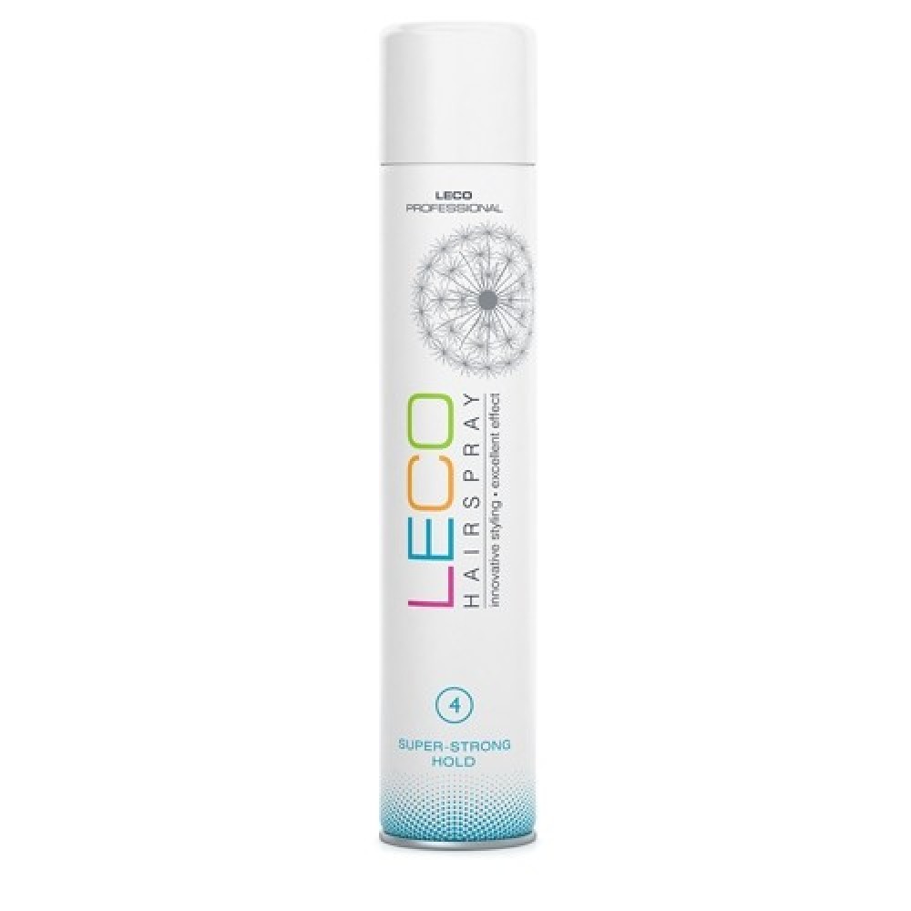 Лак для волос сверхсильной фиксации LECO Professional, 500 мл
