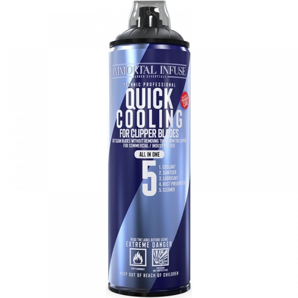 Охлаждающий спрей 4в1 для ухода за инструментами IMMORTAL INF-130, 400 ml