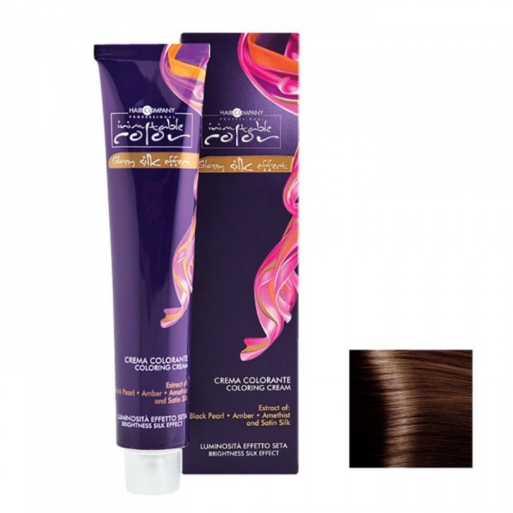 Крем- краска для волос HAIR COMPANY Inimitable Color 5.34 Светлый медный золотистый каштан, 100 мл