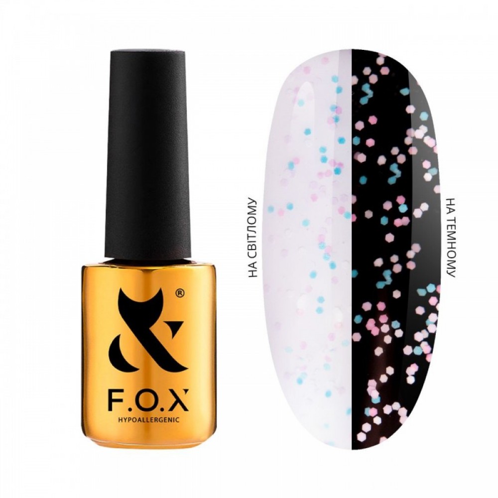 Топ для гель-лака F.O.X Top Bloom, 7 ml
