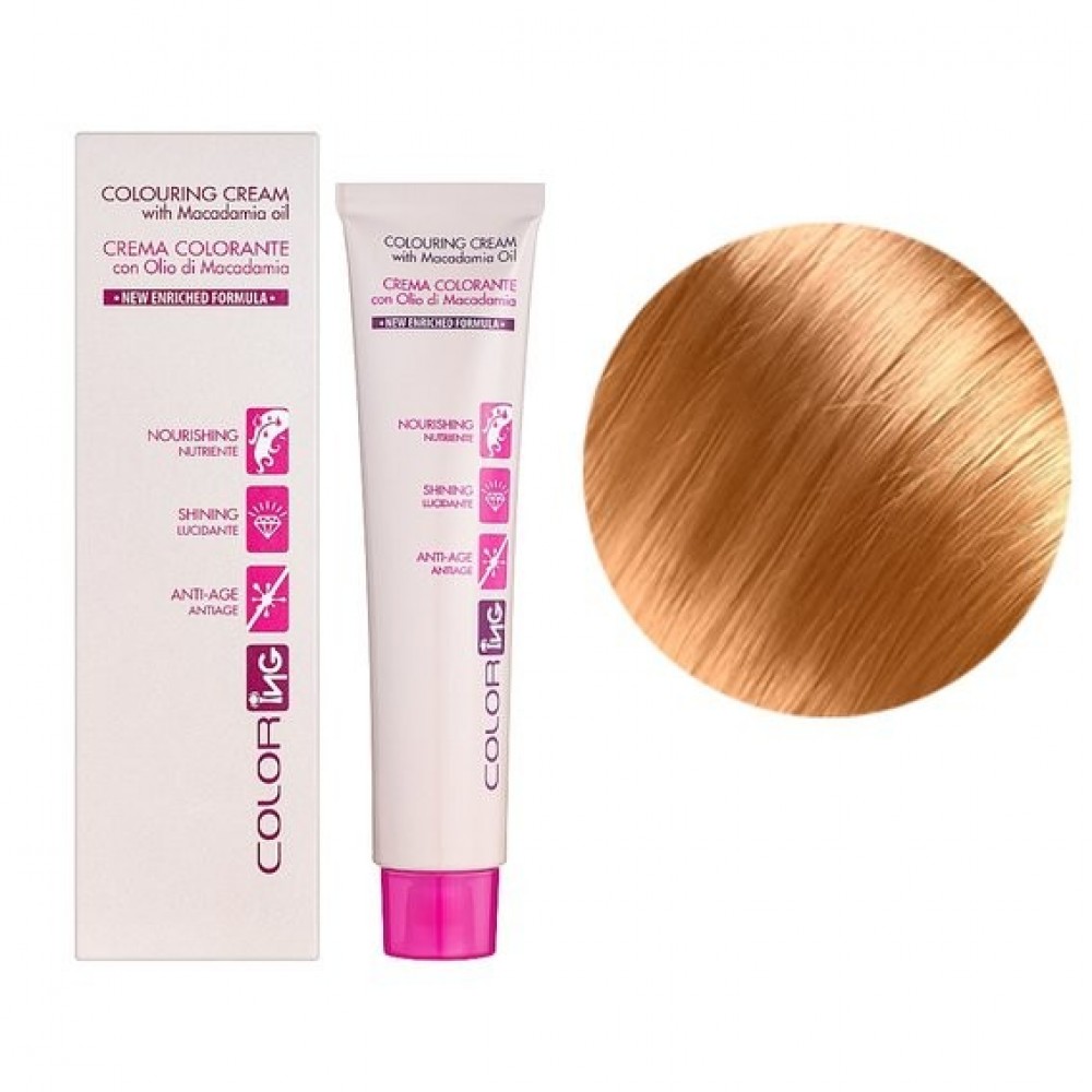 Крем-краска для волос ING Professional Colouring Cream with Macadamia oil 10.003 платиновый блондин байя, 60 мл