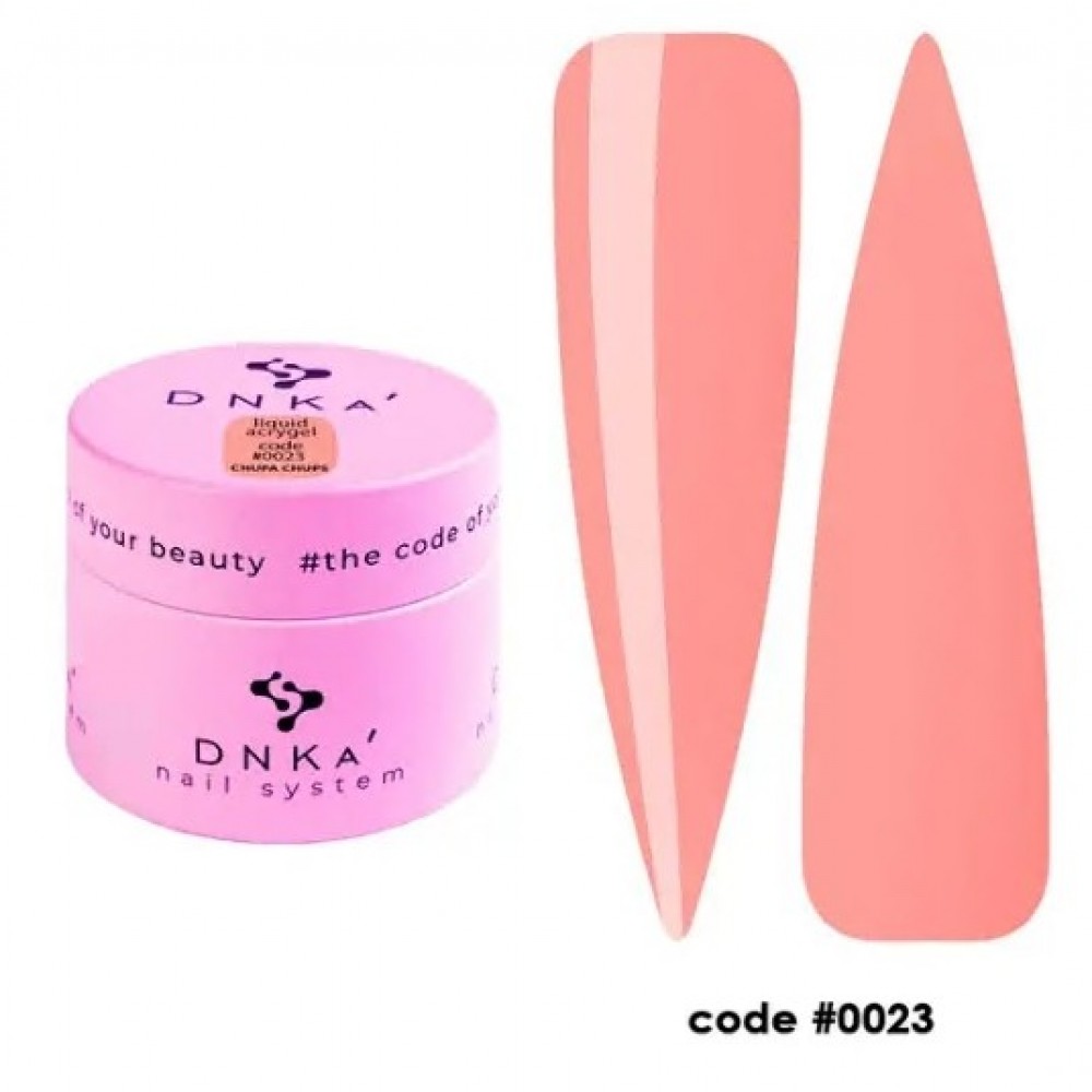 Жидкий гель в банке Liquid Acrygel DNKa, 15 ml #0023 Chupa Chups