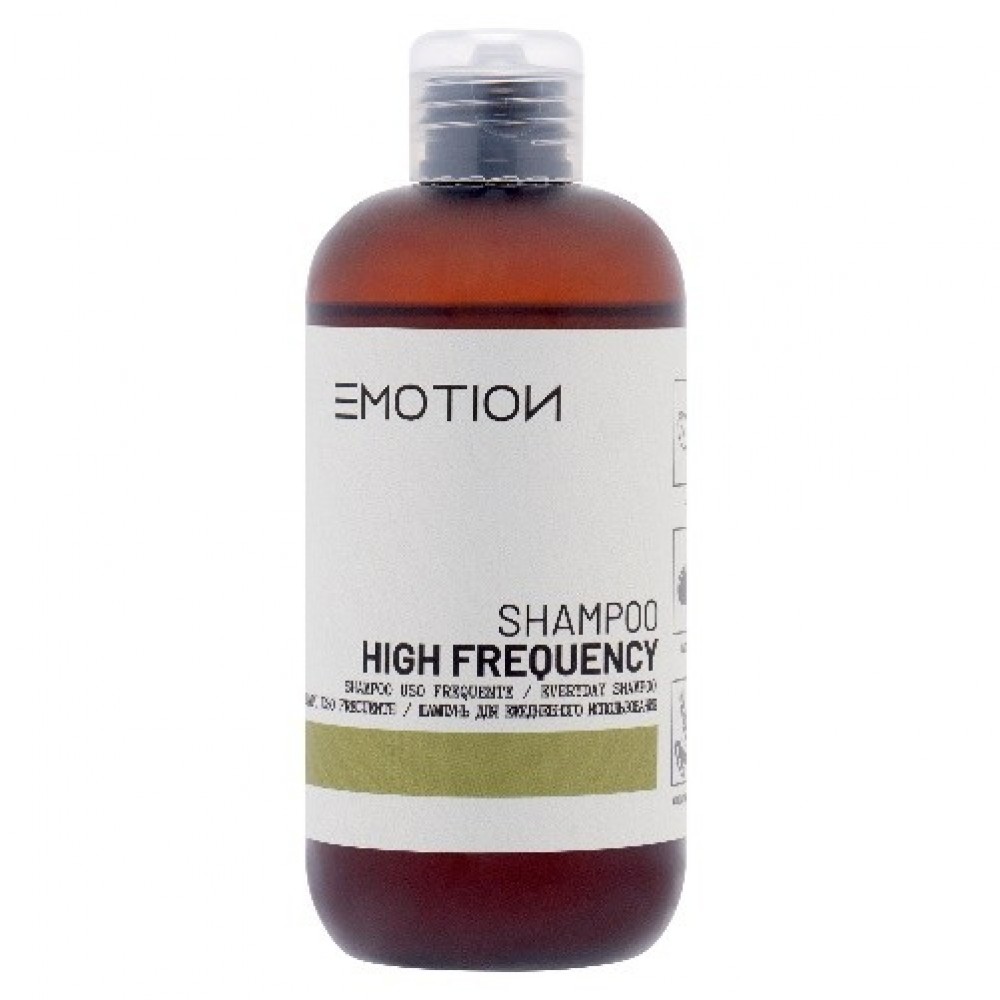 Шампунь для ежедневного применения без сульфатов EMOTION HIGH FREQUENCY, 1000 мл