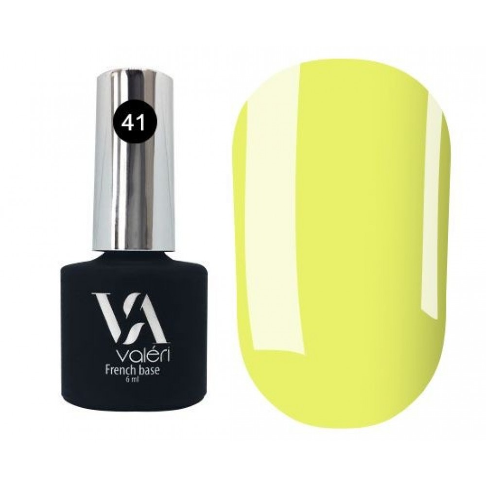 Цветная база Valeri French Base Neon №41, 6 мл