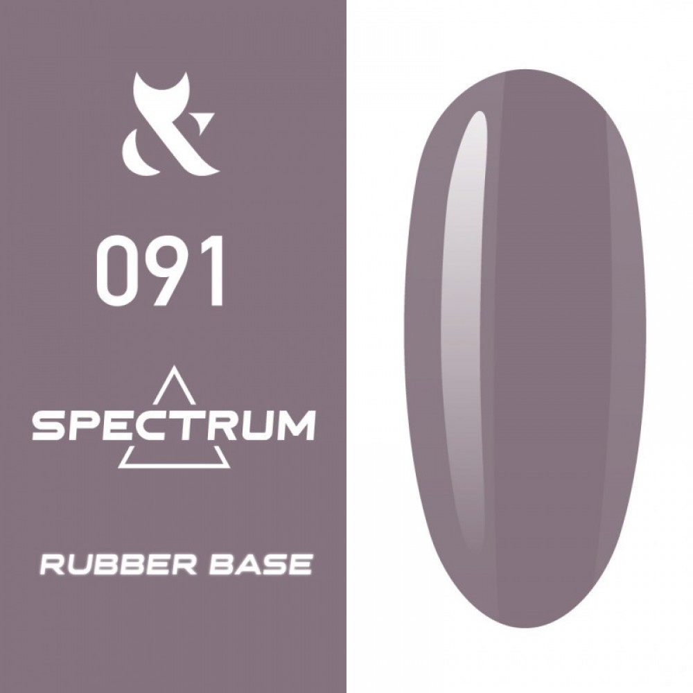 Каучуковая база для гель-лака F.O.X Spectrum Rubber Base 091, 14 мл