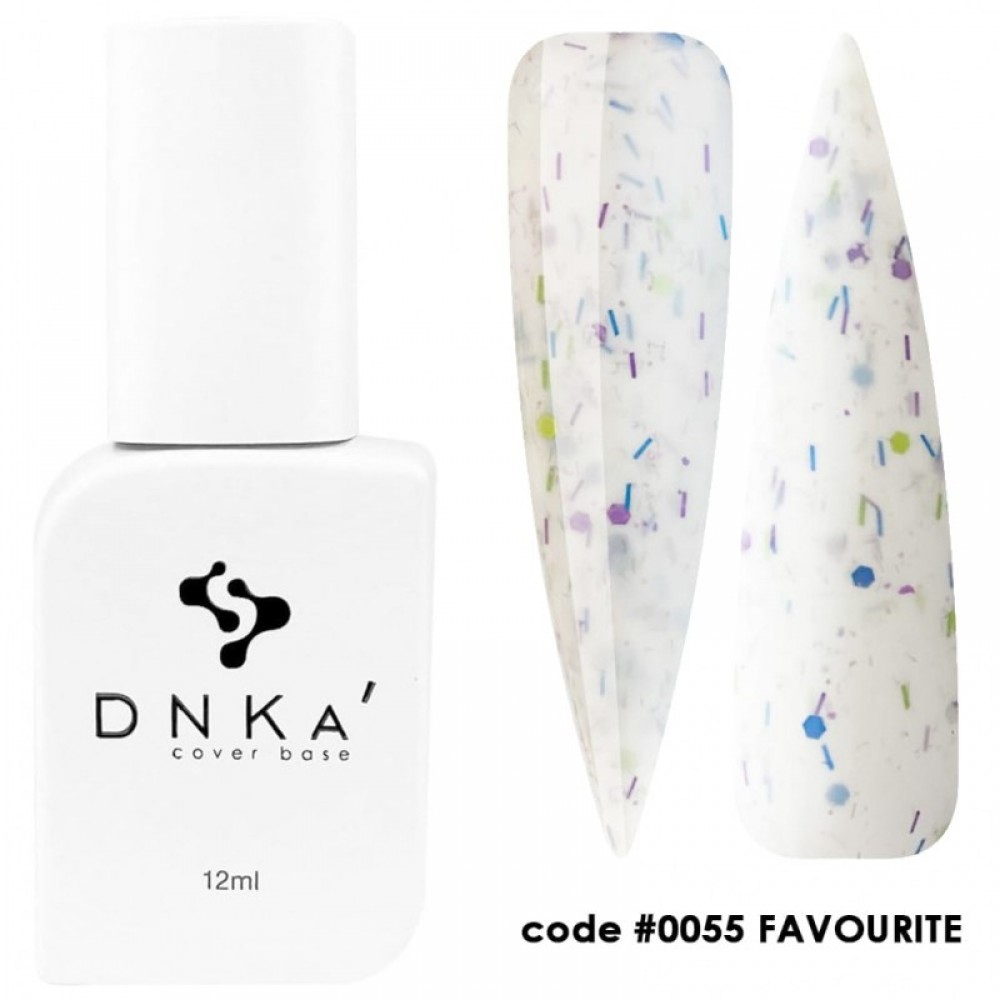 Камуфлирующая база DNKa Cover Base, 12 ml #0055 Favourite