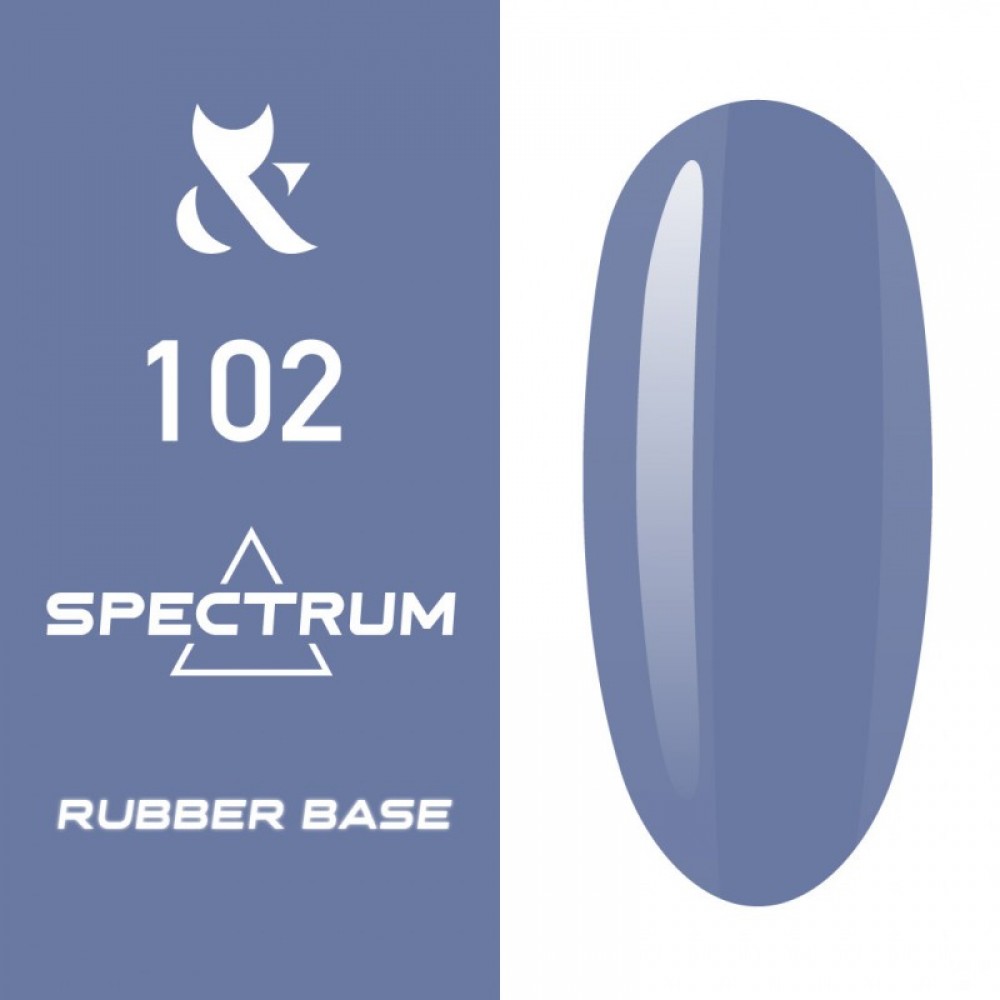 Каучуковая база для гель-лака F.O.X Spectrum Rubber Base 102, 14 мл
