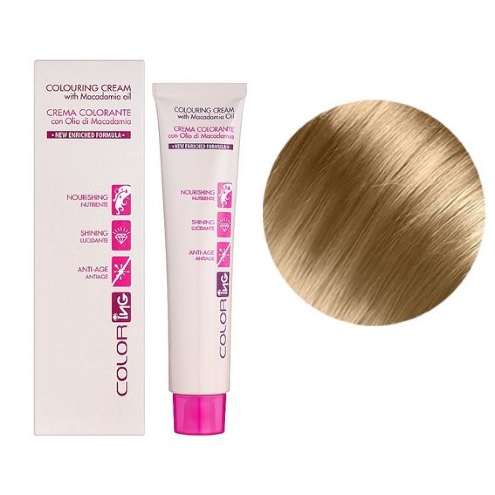 Крем-краска для волос ING Professional Colouring Cream with Macadamia oil 9.26 светлый блондин шампань, 60 мл