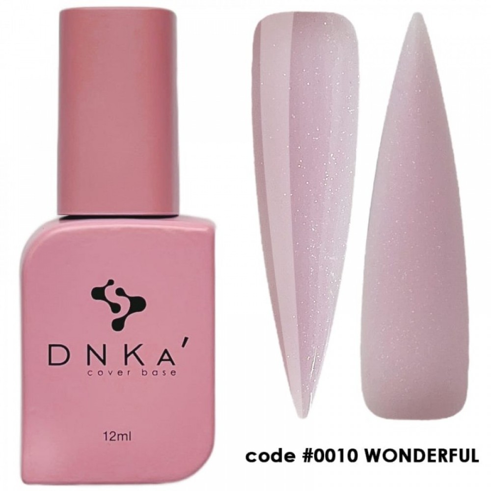 Камуфлирующая база DNKa Cover Base, 12 ml #0010 Wonderful