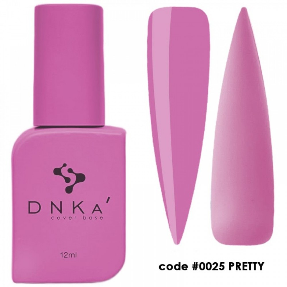 Камуфлирующая база DNKa Cover Base, 12 ml #0025 Pretty