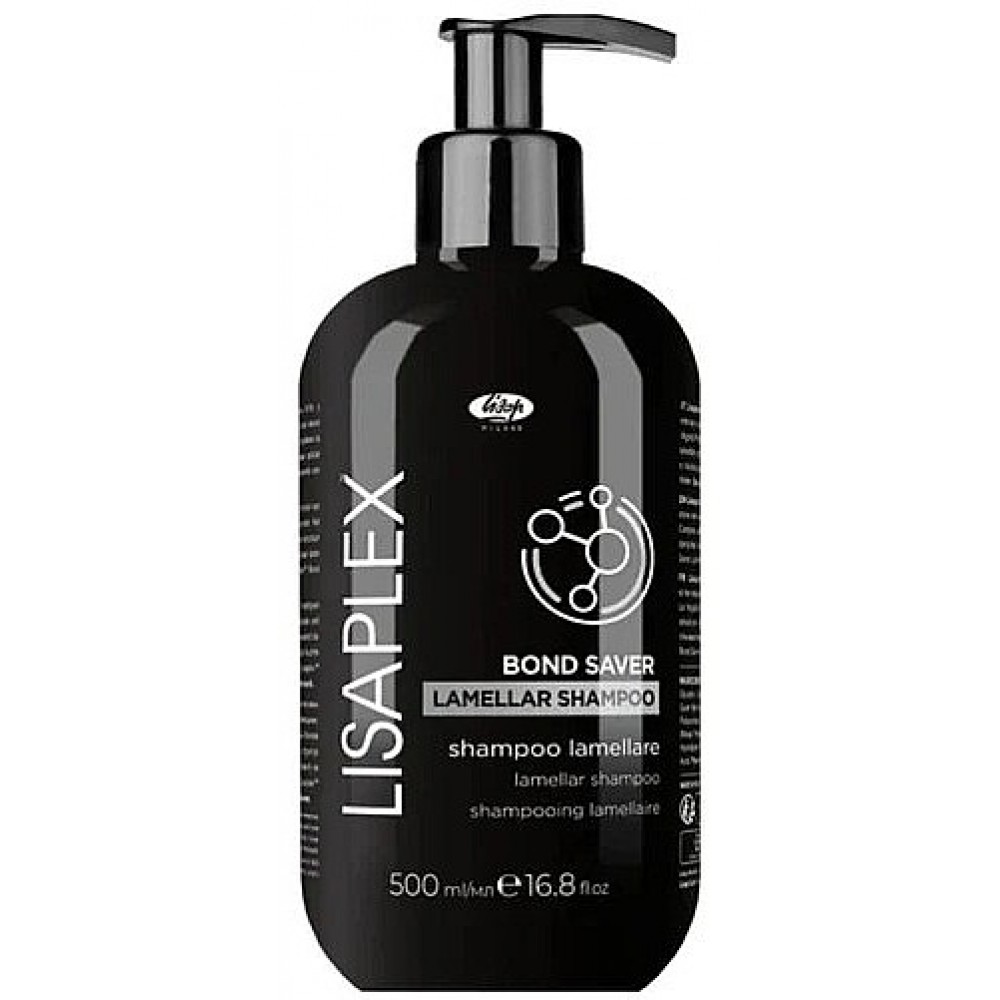 Ламелярный шампунь Lisaplex Bond Saver lamellar shampoo, 500 мл