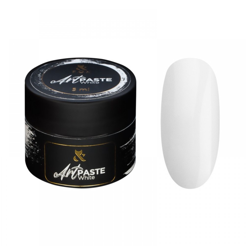 Гель-паста F.O.X Art paste White, 5 ml