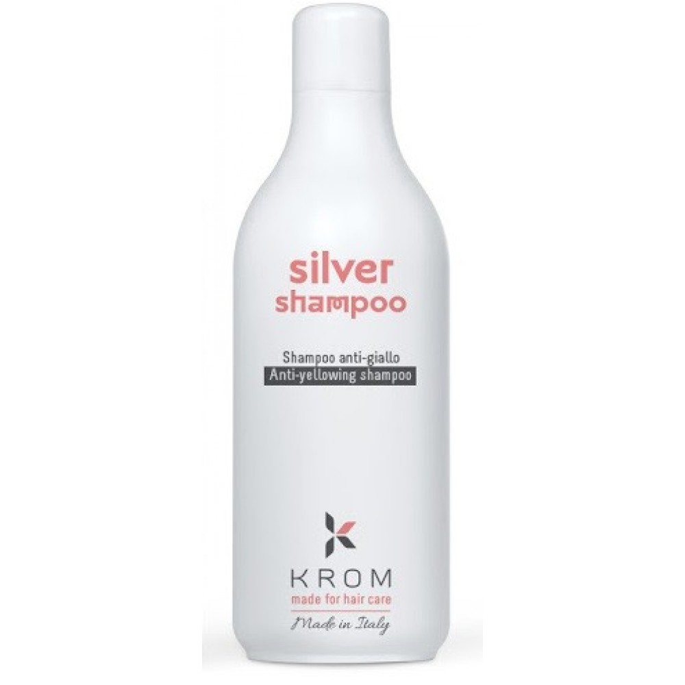 Шампунь против желтизны KROM SILVER, 1000 мл