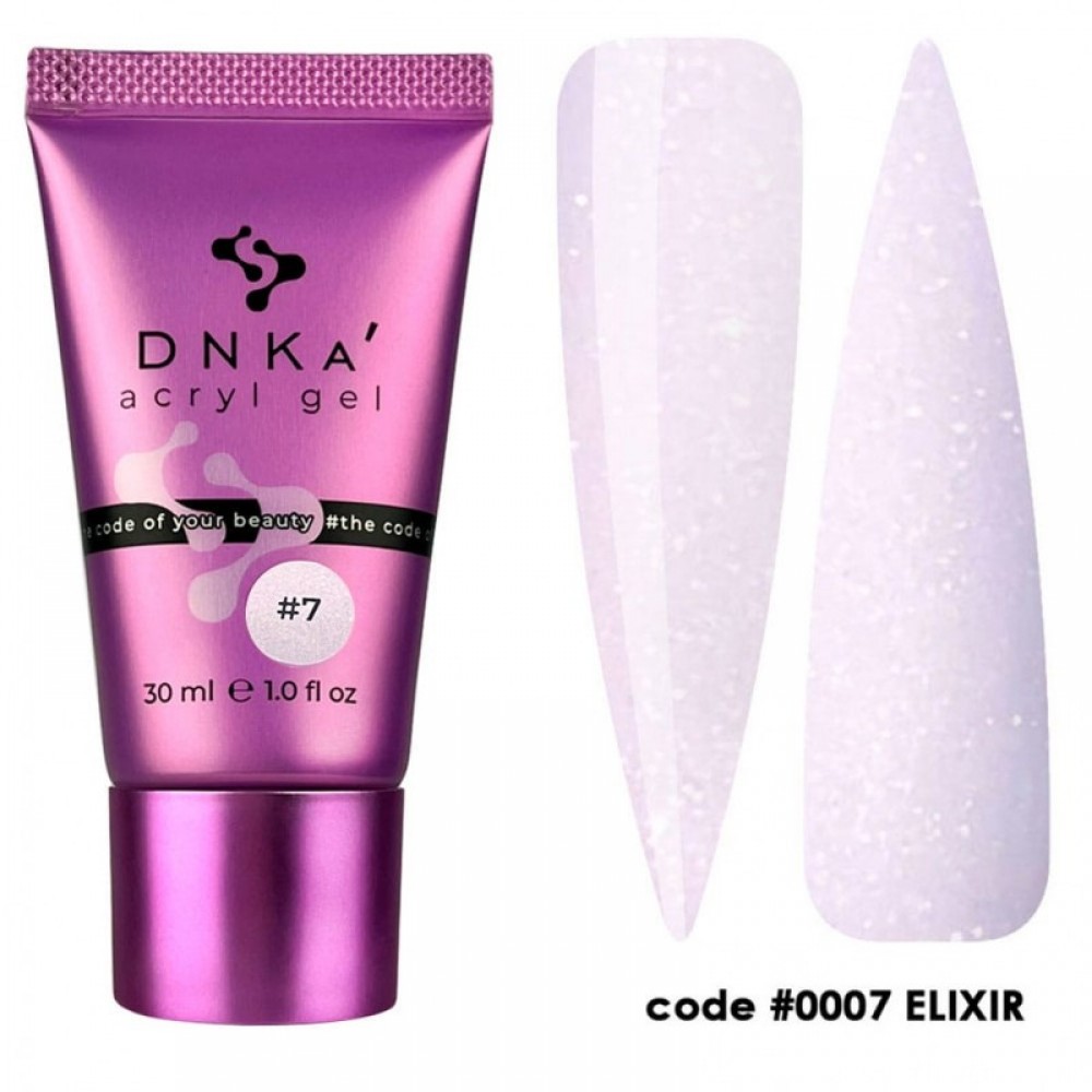Акригель в тубе Acryl Gel (tube) DNKa #0007 Elixir, 30 ml