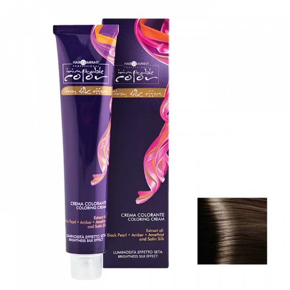 Крем- краска для волос HAIR COMPANY Inimitable Color 6.13 Какао лед, 100 мл