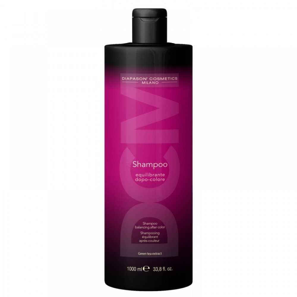 Шампунь-стабілізатор кольору зі зниженим рівнем ph DCM Shampoo balansing after color, 1000 мл