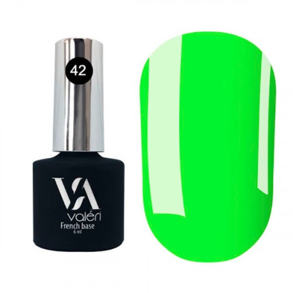 Цветная база Valeri French Base Neon №42, 6 мл