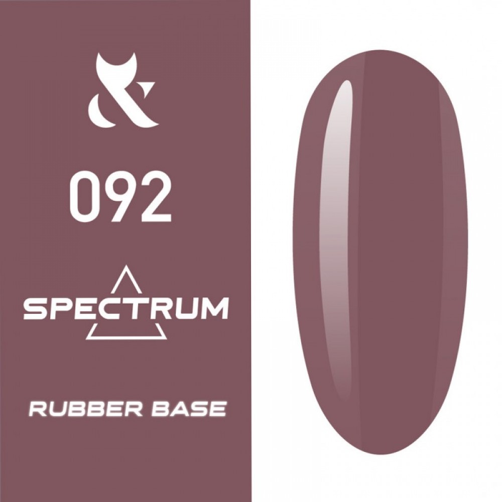 Каучуковая база для гель-лака F.O.X Spectrum Rubber Base 092, 14 мл