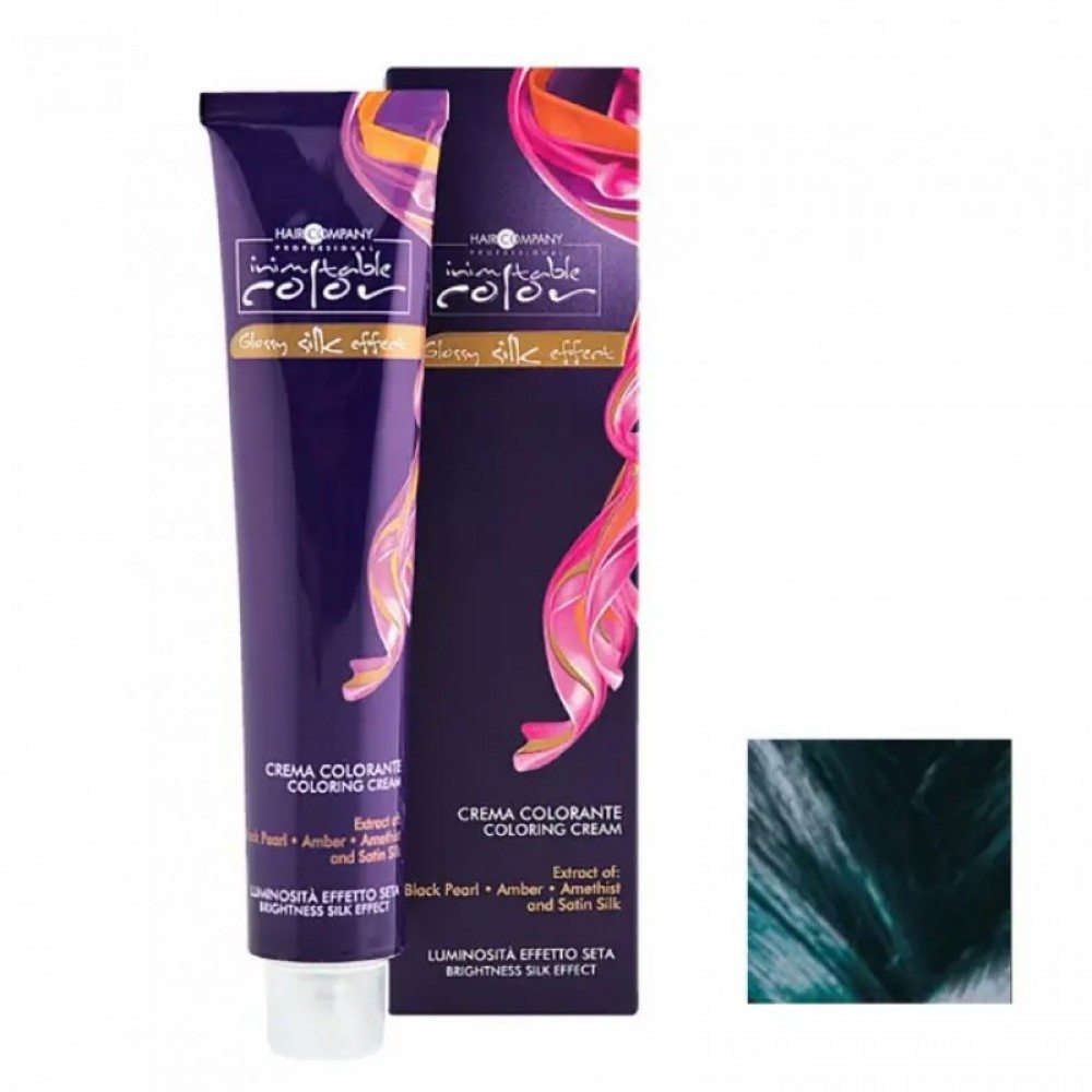 Зелений океанічний Стійка крем-фарба для волосся HAIR COMPANY Inimitable Color Pastel, 100 мл