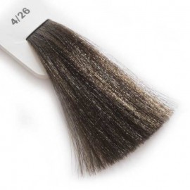 Крем-краска для волос Lisap LK Creamcolor OPC 4/26 шатен пепельно-медный, 100 мл