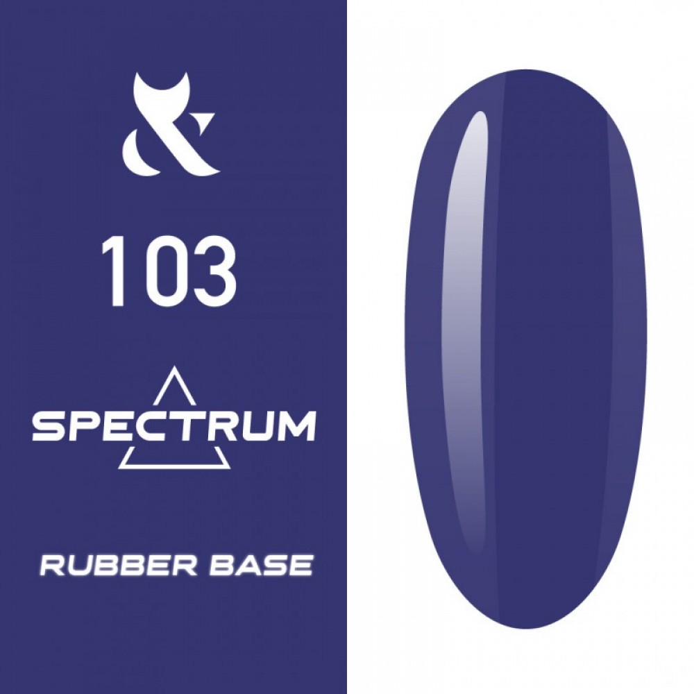 Каучуковая база для гель-лака F.O.X Spectrum Rubber Base 103, 14 мл