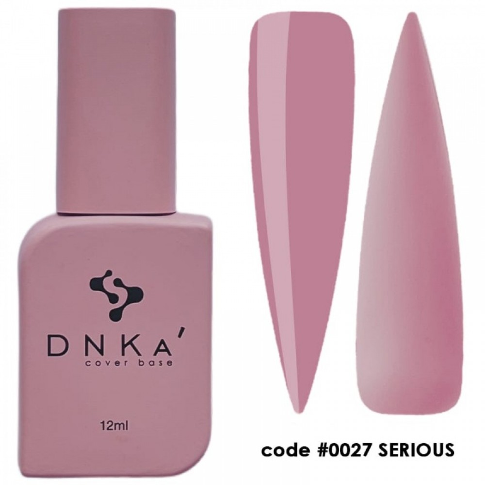 Камуфлирующая база DNKa Cover Base, 12 ml #0027 Serious