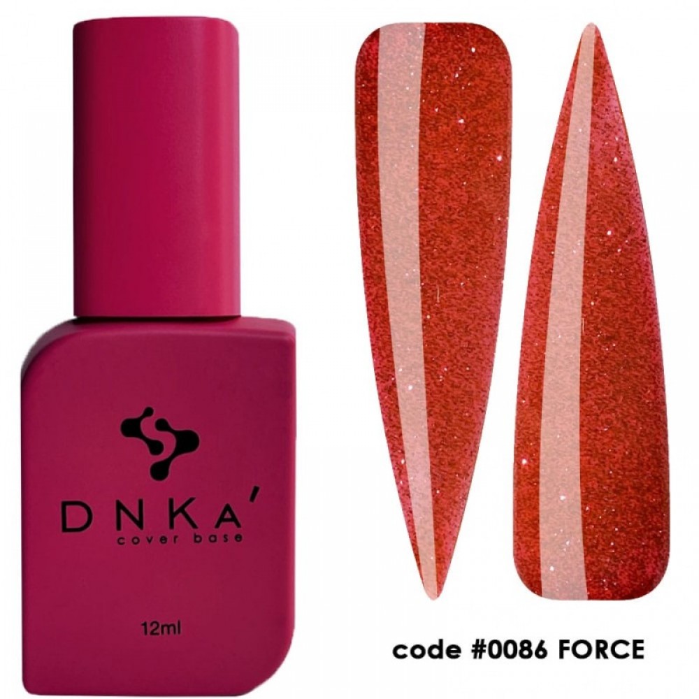 Камуфлирующая база DNKa Cover Base, 12 ml #0086 Force