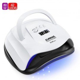 LED+UV SUN X PLUS 80W с ручкой, гарантия 3 месяца