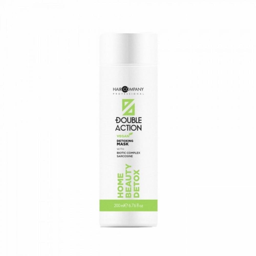 Маска восстанавливающая детокс для волос DoubleAction HairCompany, 200 мл