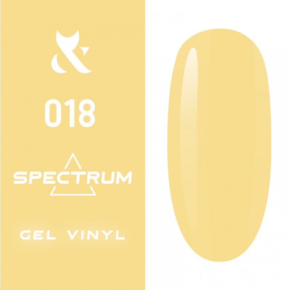 Гель-лак FOX gel-polish gold Spectrum 018, 7 мл
