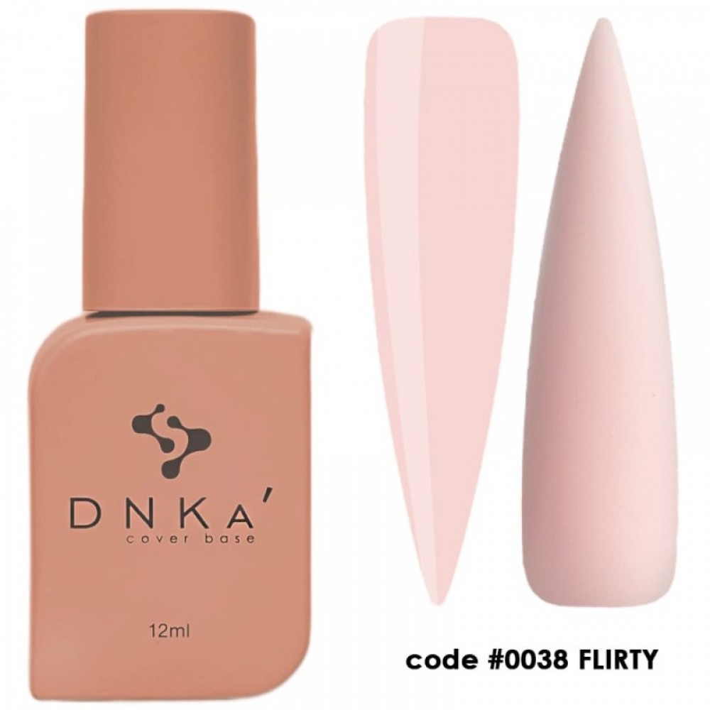 Камуфлирующая база DNKa Cover Base, 12 ml #0038 Flirty