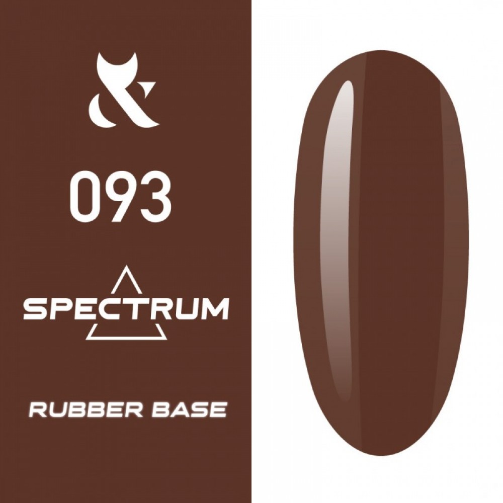 Каучуковая база для гель-лака F.O.X Spectrum Rubber Base 093, 14 мл