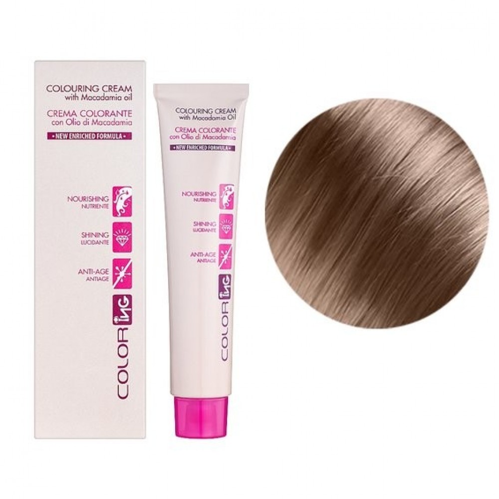 Крем-краска для волос ING Professional Colouring Cream with Macadamia oil 9.32 экстра светло-русый бежевый, 60 мл