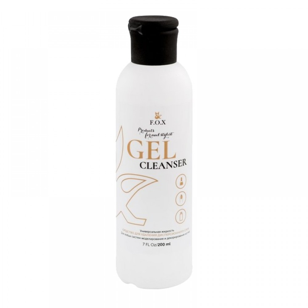 Жидкость для удаления дисперсионного (липкого) слоя F.O.X gold Cleanser, 200 ml