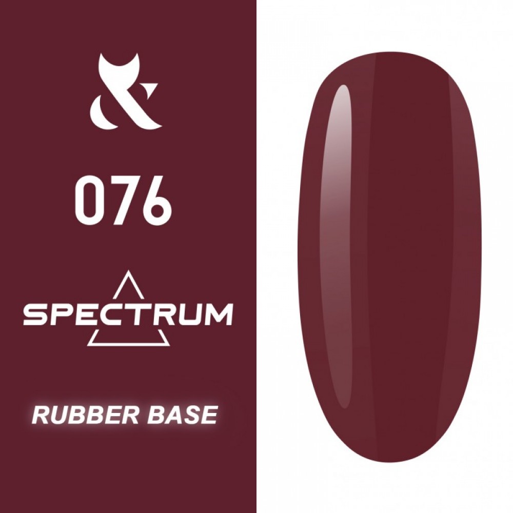 Каучуковая база для гель-лака F.O.X Spectrum Rubber Base 076, 14 мл