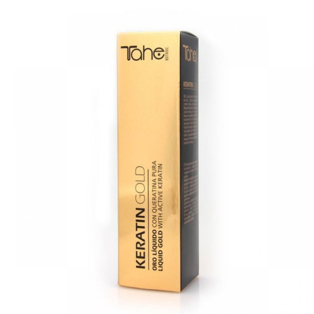 Эмульсия Tahe Keratin Gold - аргановое масло с чистым кератином 125 ml
