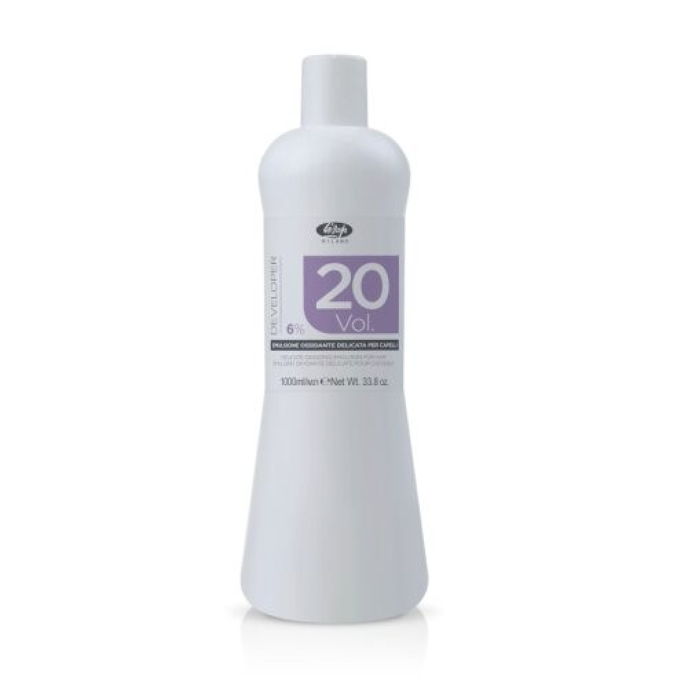 6% Окислитель универсальный Developer 20 vol Lisap, 1000 мл