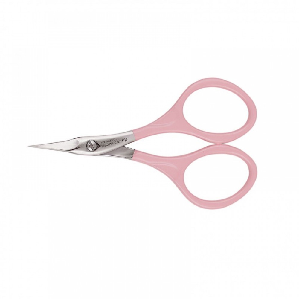 Ножницы универсальные розовые STALEKS Beauty & Care 11 TYPE 3 (21 мм) SBC-11/3
