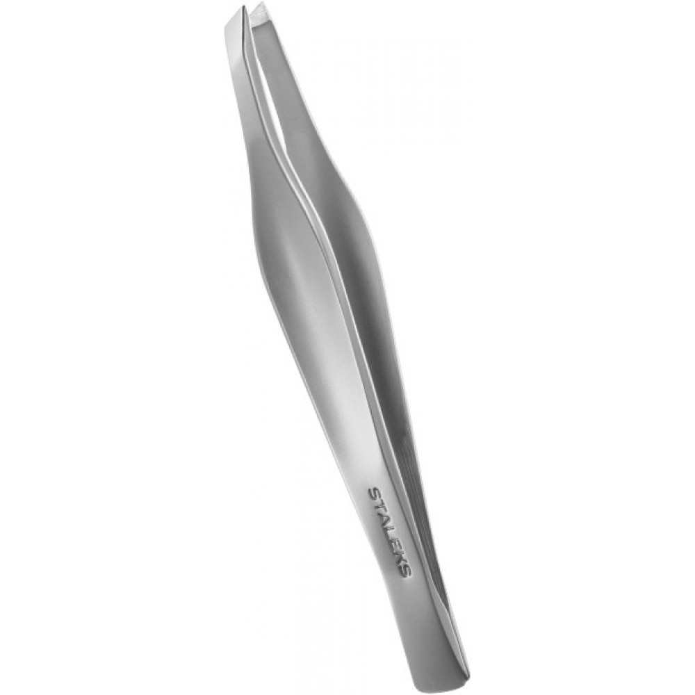 Пинцет для бровей STALEKS BEAUTY & CARE 30 TYPE 3 (широкие скошенные кромки) TBC-30/3
