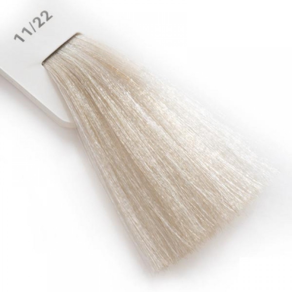 Крем-краска для волос Lisap LK Creamcolor OPC 11/22, суперосветлитель интенсивный пепельный, 100 мл