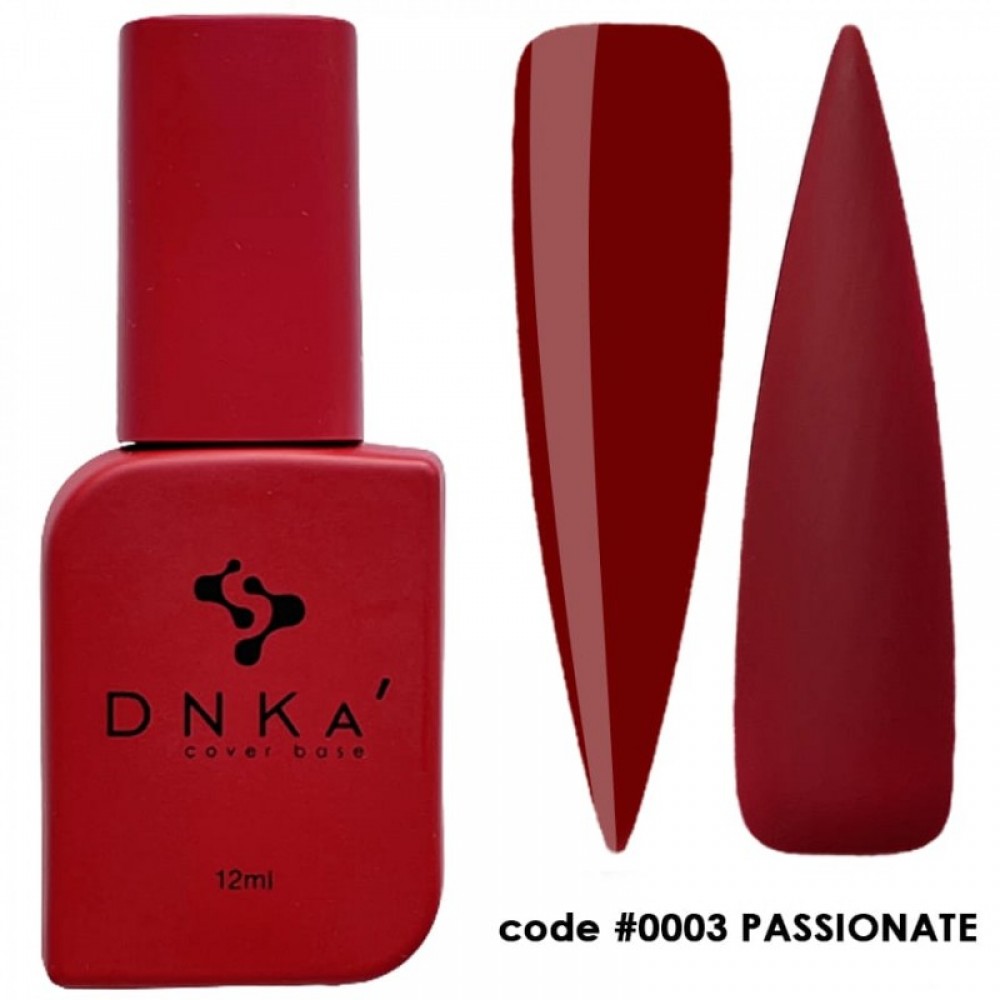 Камуфлирующая база DNKa Cover Base, 12 ml #0003 Passionate