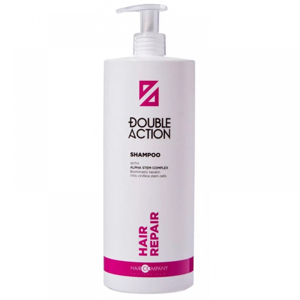 Шампунь восстанавливающий HAIR COMPANY Double Action, 1000 мл
