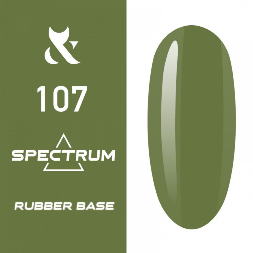 Каучуковая база для гель-лака F.O.X Spectrum Rubber Base 107, 14 мл